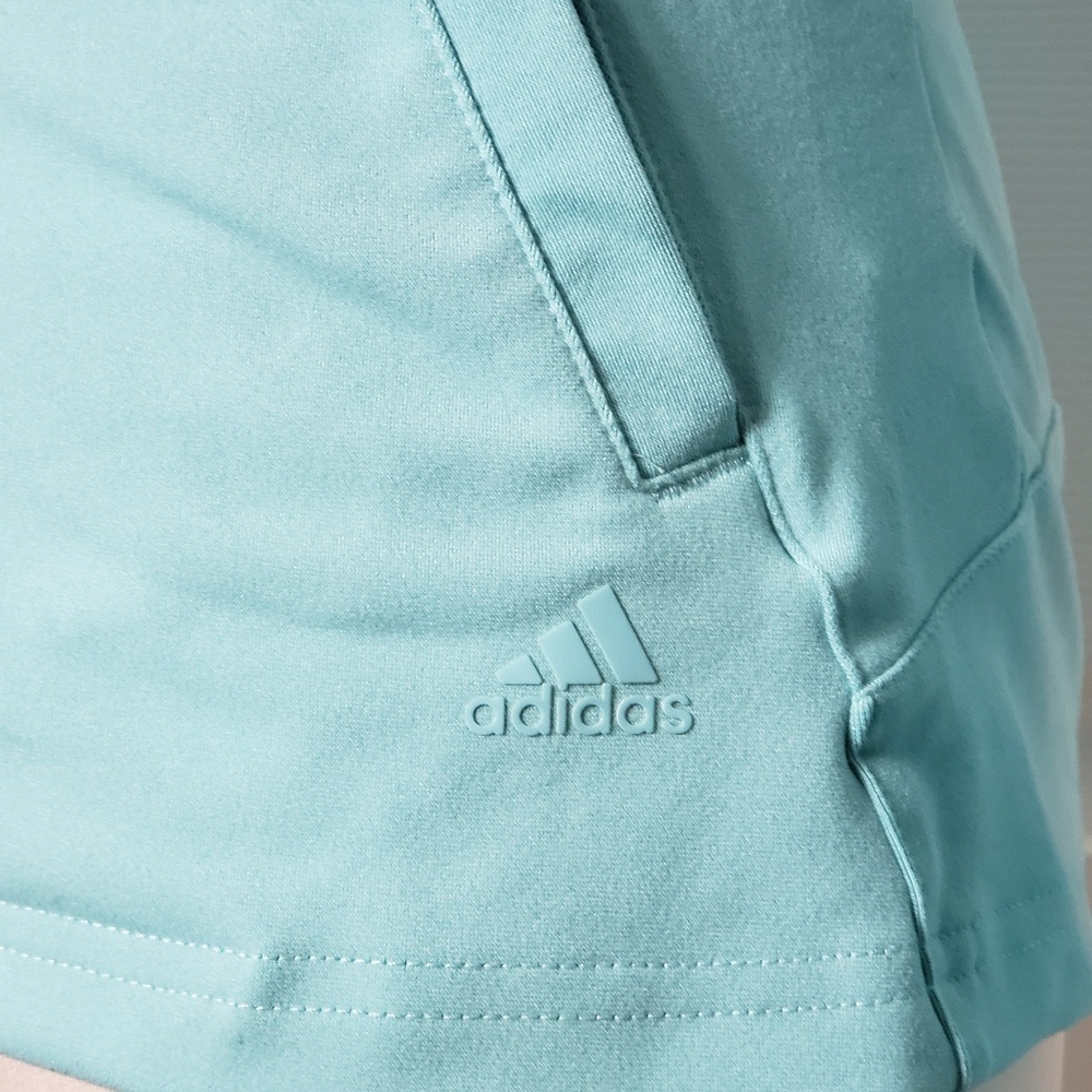 Adidas Athletic Track Zip Jacket Tiffany Blue Sz S - Picture 6 of 8